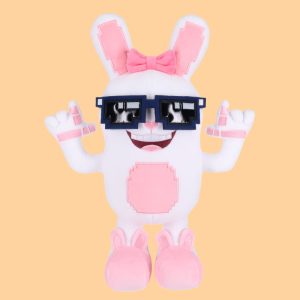 Alternative view of boppin bunny plush 4pcs