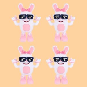 boppin bunny plush 4pcs